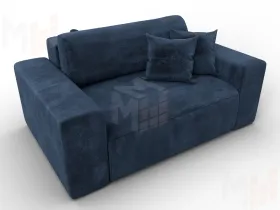 Кресло Лига-036 НПБ ( TOWER 13 синий )