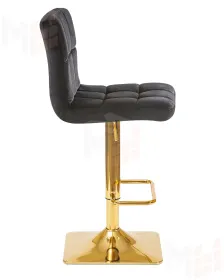 Стул барный DOBRIN GOLDIE (черный велюр (MJ9-101))