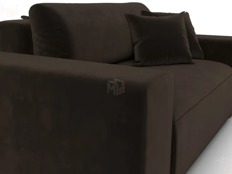 Кресло Лига-036 НПБ ( Коричневый )