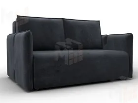 Диван прямой Лига-117 ( TOWER 11 темно-серый )