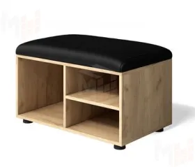 Обувница Мини-Лайт МЛ-5 Дуб крафт золотой/графит