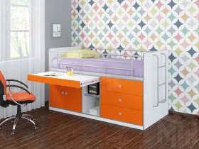Кровать чердак Дюймовочка 6
