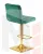 Стул барный DOBRIN GOLDIE (зеленый велюр (MJ9-88))