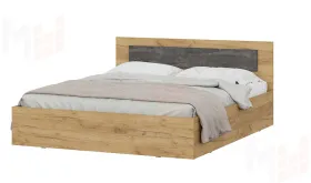 Кровать МСП-1 двойная универсальная 1.60 х 2.0 Дуб Золотой