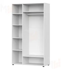 Шкаф трехстворчатый Токио Белый текстурный