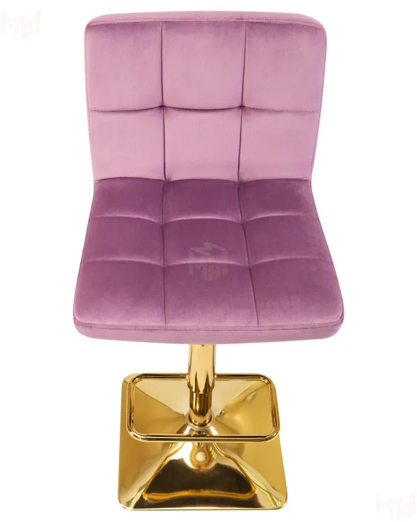 Стул барный DOBRIN GOLDIE (пудрово-сиреневый велюр (MJ9-52))