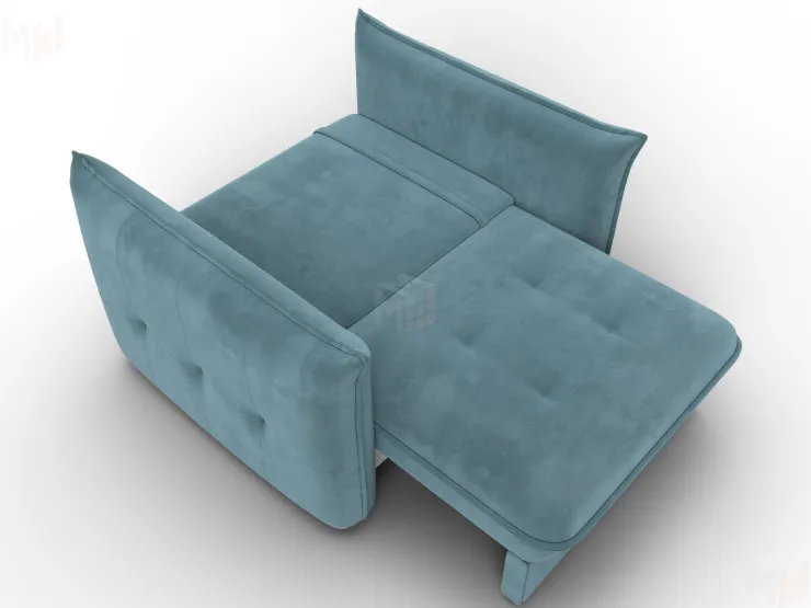 Кресло Лига-100 НПБ ( SEVEN 113 бирюзовый )