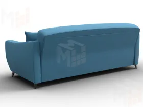 Диван-книжка Лига-095 НПБ ( Амур 10 голубой )