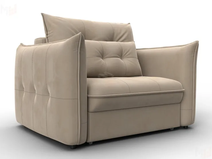 Кресло Лига-100 НПБ ( SEVEN 729 бежевый )