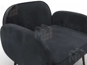 Кресло Лига-086 ( TOWER 11 темно-серый )