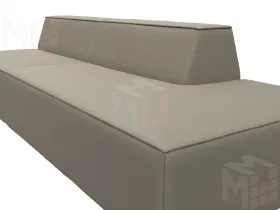 Диван прямой модульный Монс Модерн правый ( GRIFON 04 бежевый )