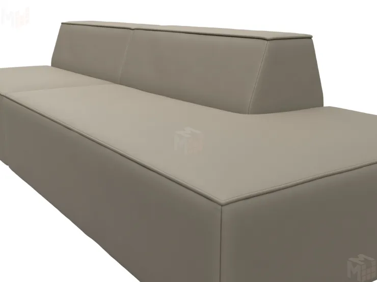 Диван прямой модульный Монс Модерн правый ( GRIFON 04 бежевый )