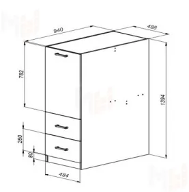 Детская мебель Фанки Сити, композиция 1
