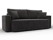 Диван прямой Лига-118 НПБ ( LAIM 10 темно-коричневый )