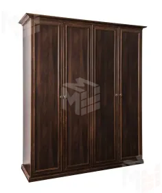 Шкаф Афина 4-дверный (2+2) без зеркал караваджо