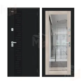 Входная металлическая дверь Thermo Флэш Декор-2 Cappuccino