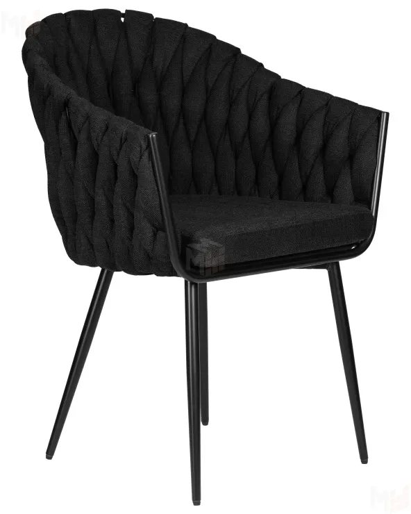 Стул обеденный DOBRIN MATILDA (черная ткань (LAR 275-50))