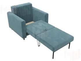 Кресло Лига-070 ( SEVEN 113 бирюзовый )