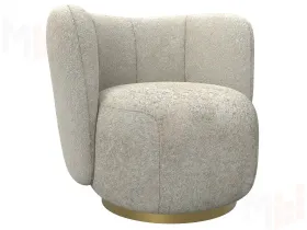 Кресло Лига-072 ( букле CAMBY 07 молочный )