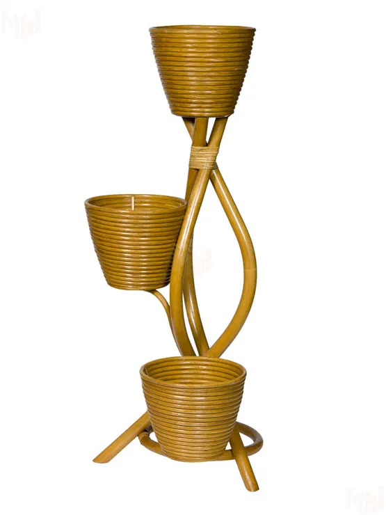 Цветочница из ротанга 15/29