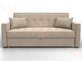 Диван прямой Лига-104 (160) ( SEVEN 729 бежевый )