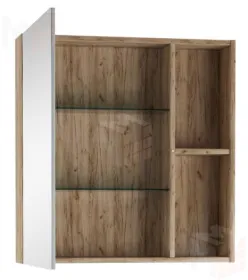 Шкаф-зеркало Craft 70 левый/правый Домино