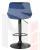 Стул барный DOBRIN LOGAN BLACK (синий велюр (MJ9-117))
