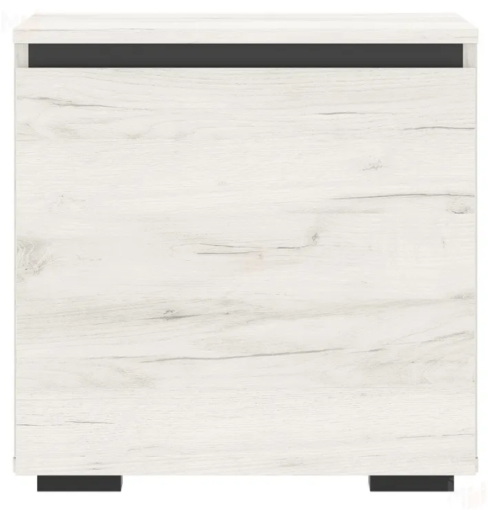 Тумба ГРЕТТА 500  Дуб Крафт белый