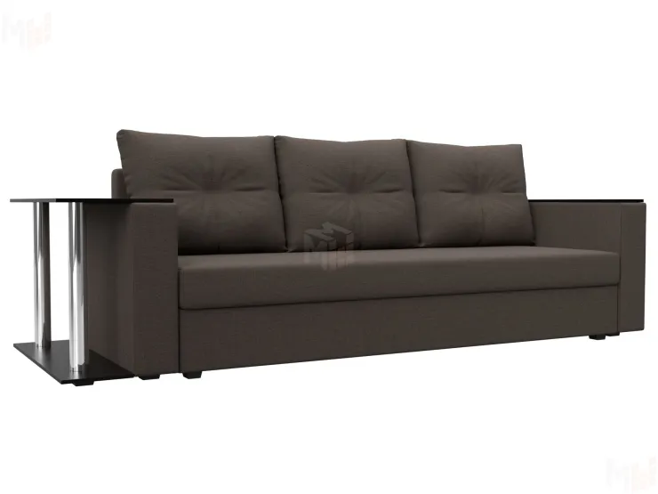 Диван прямой Атланта со столом слева