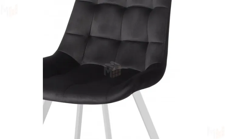 Стул Эйден М Confetti черный H75/белый