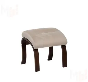 Пуф Leset Лион универсальный (Орех текстура/V18 бежевый)