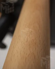 Стул полубарный DOBRIN RONNI (ножки светлый бук, тёмно-серый (GR-04))