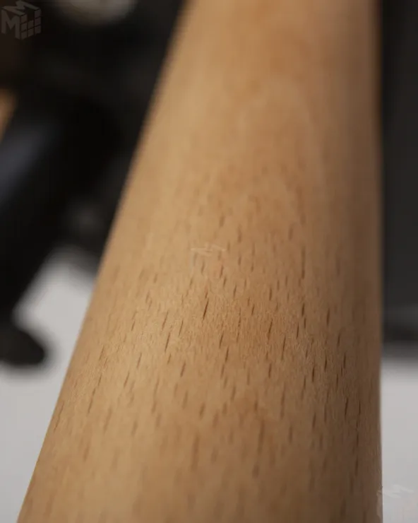 Стул полубарный DOBRIN RONNI (ножки светлый бук, тёмно-серый (GR-04))