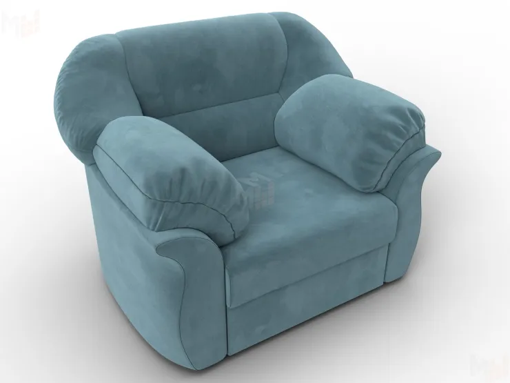 Кресло Карнелла ( SEVEN 113 бирюзовый )