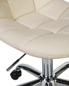 Офисное кресло для персонала DOBRIN MONTY (кремовый)