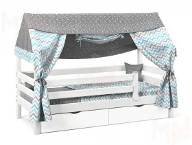 Балдахин для кровати с надстройкой Соня «Небесный»