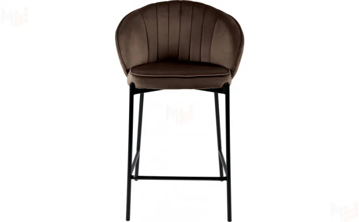 Полубарный стул Миэль coffee/черный