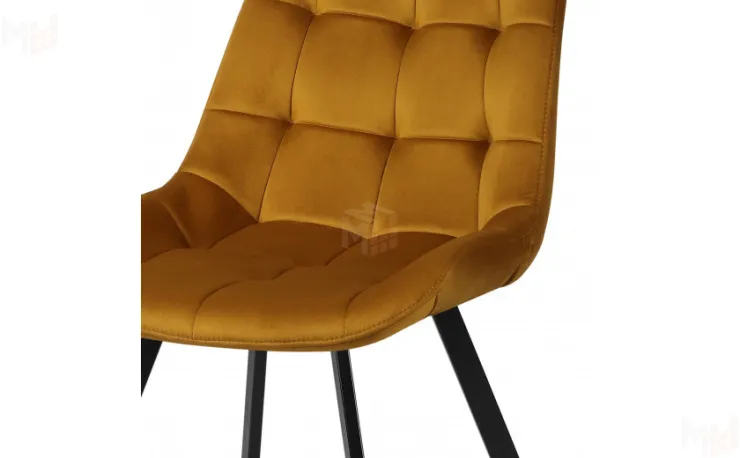 Стул поворотный Эйден М Confetti chai tea/черный