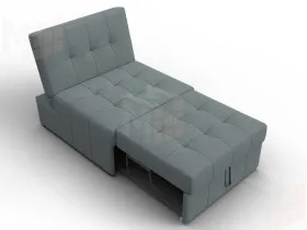 Кресло-кровать Лига-107 (80) ( Амур 07 серый )