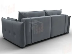 Диван прямой Лига-100 НПБ ( TOWER 10 серый )