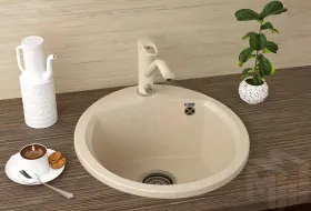 Круглая мойка ULGRAN U-407