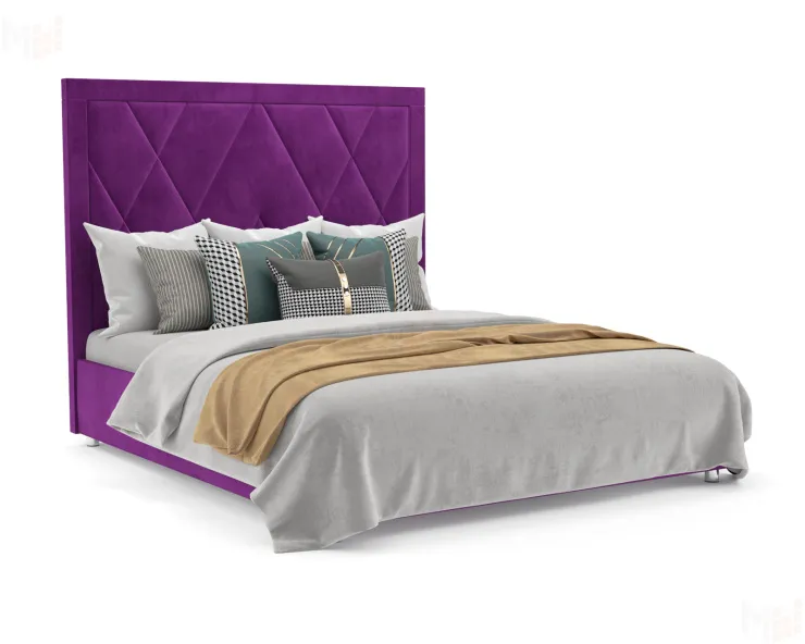 Кровать Треви 140 см (Фиолет)
