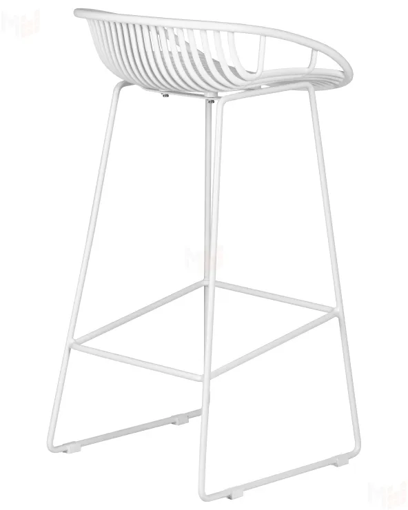 Стул барный DOBRIN FRANK (белый)