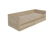 Кровать-кушетка раздвижная Сириус NEW 80*200 сонома