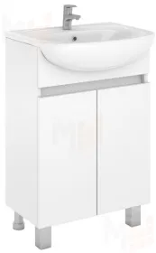 Тумба под умывальник "Арго 60 Норма" без ящика Айсберг