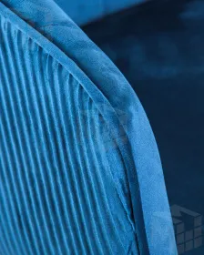 Стул барный DOBRIN DARCY BLACK (синий велюр (1922-20))