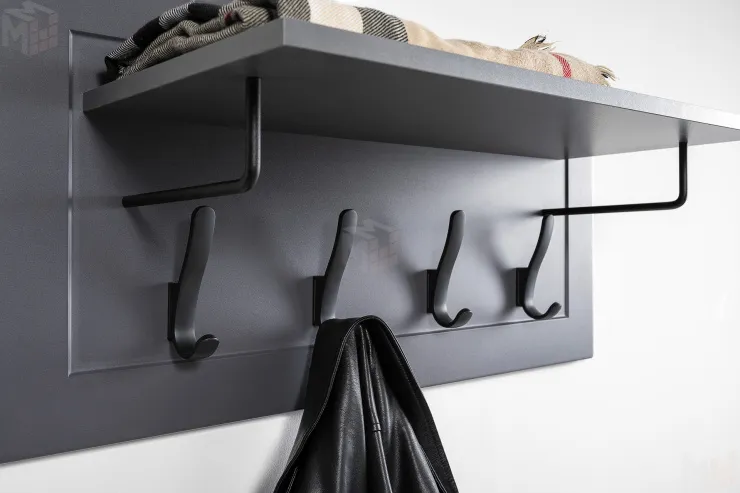 Вешалка Остин  серая 15.12