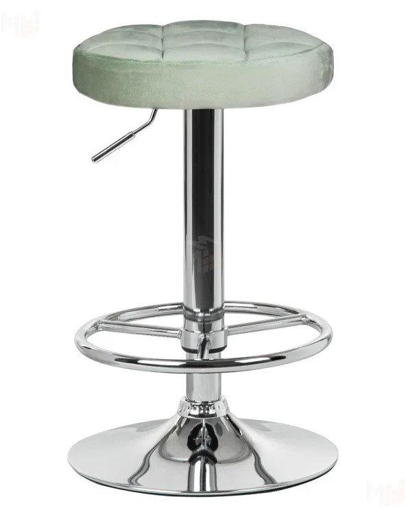 Табурет барный DOBRIN BRUNO (пудрово-мятный велюр (MJ9-87))
