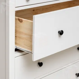 Комод КЫМОР 6 ящиков белый