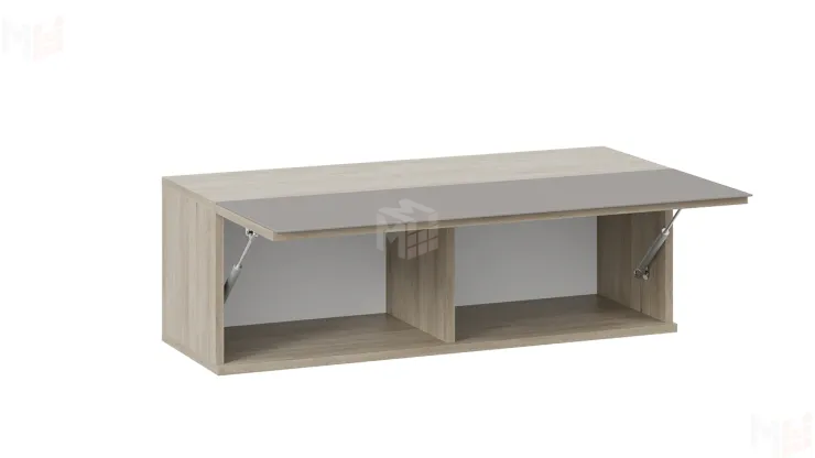 Шкаф навесной Глосс - ТД 319.03.26 Баттл Рок, Стекло Светлый Stone(St)